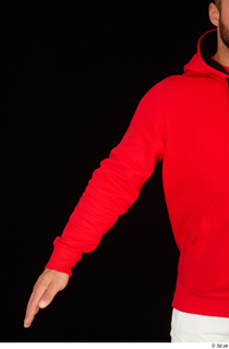 Dave arm dressed red hoodie upper body 0001.jpg